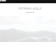 Tablet Screenshot of fatimahaqila.com